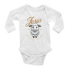 Organic Kids Crewneck T-shirt - Classic Baby Long Sleeve Bodysuit