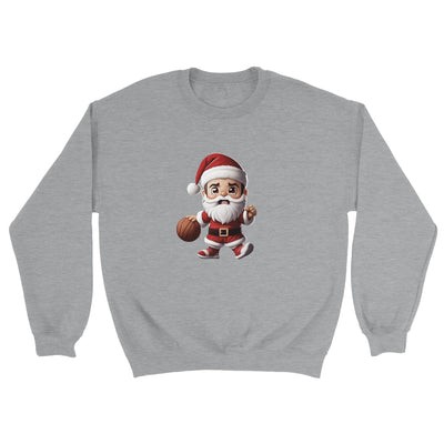 Santa Claus Basketball Classic Unisex Crewneck Sweatshirt Gift idea