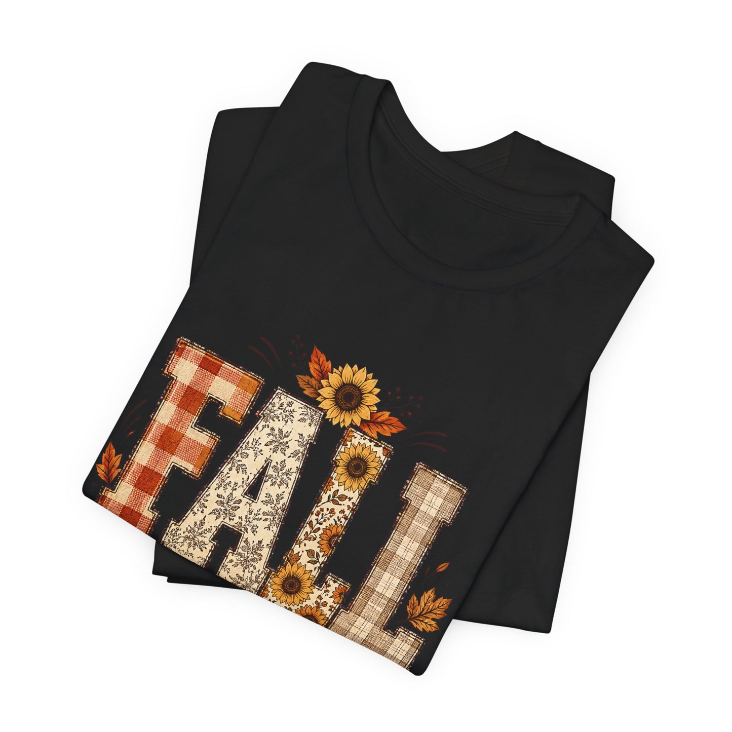 Fall Hard for Jesus Tee — Faith-Based Autumn Christian Shirt with Sunflowers & Scripture