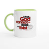 What God Cannot Do Does Not Exist White Ceramic Coffee 11oz Mugs