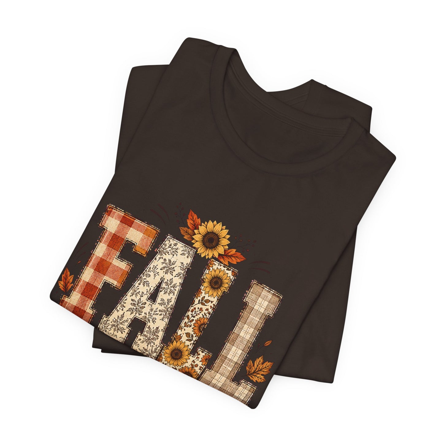 Fall Hard for Jesus Tee — Faith-Based Autumn Christian Shirt with Sunflowers & Scripture