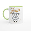 Faith-Inspired Left the 99 for Jesus Ceramic Coffee White 11oz Mug