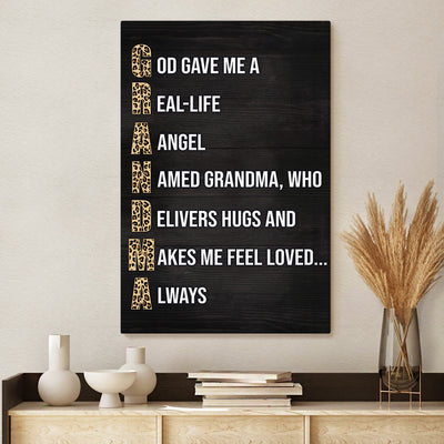 WALL CANVAS. PERFECT GIFT FOR GRANMA.