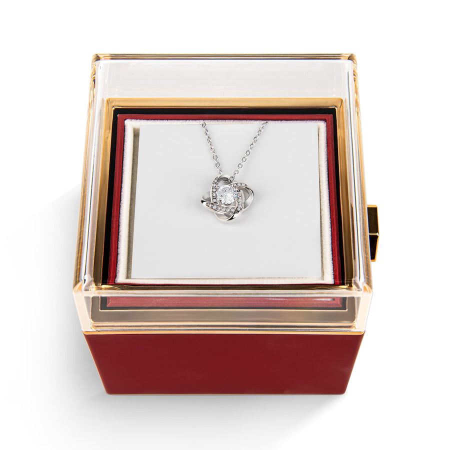 Love knot necklaces for her.