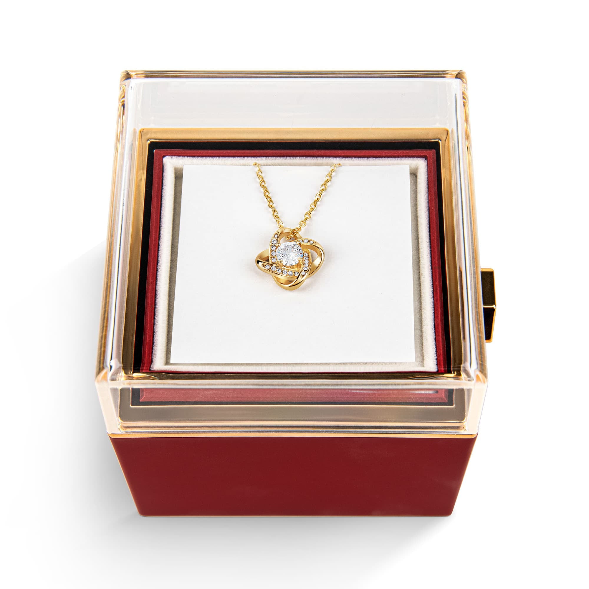 Love knot necklaces for her.