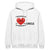 Red Heart Hoodie