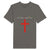 Christian T Shirt with Red Cross Jesus Loves Me Short Sleeve Tee