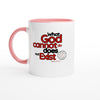 What God Cannot Do Does Not Exist White Ceramic Coffee 11oz Mugs