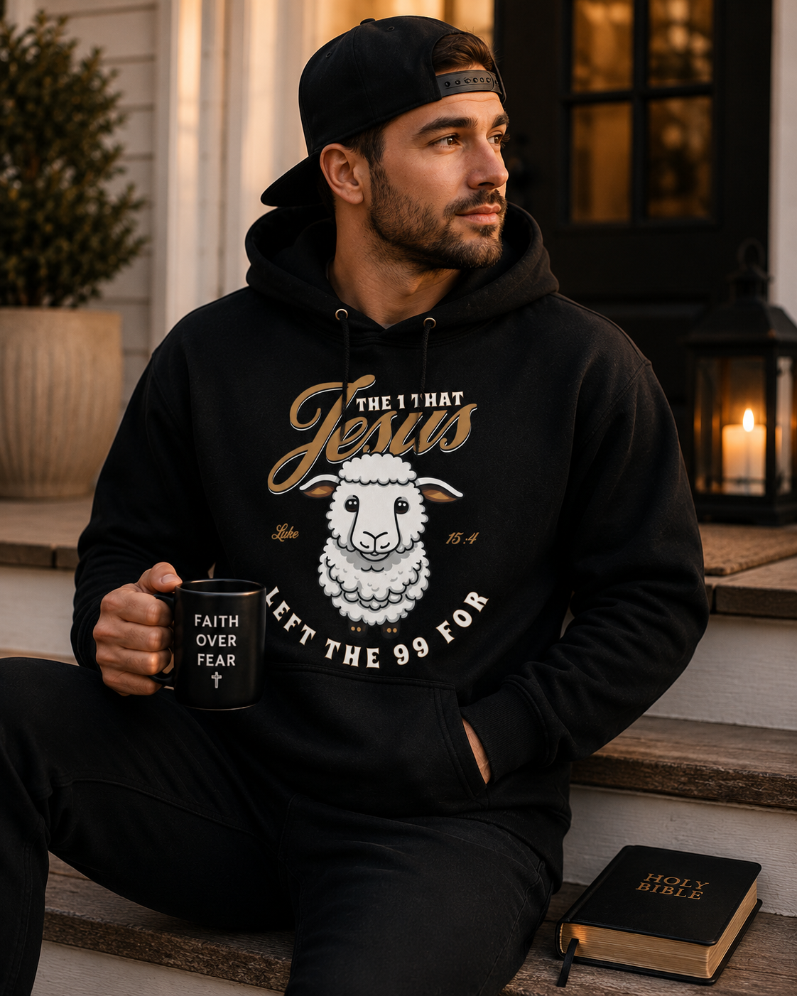 Jesus Left The 99 For Me Hoodie