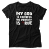 My God Is Faithful His Promise Is True Christian Premium Shirt