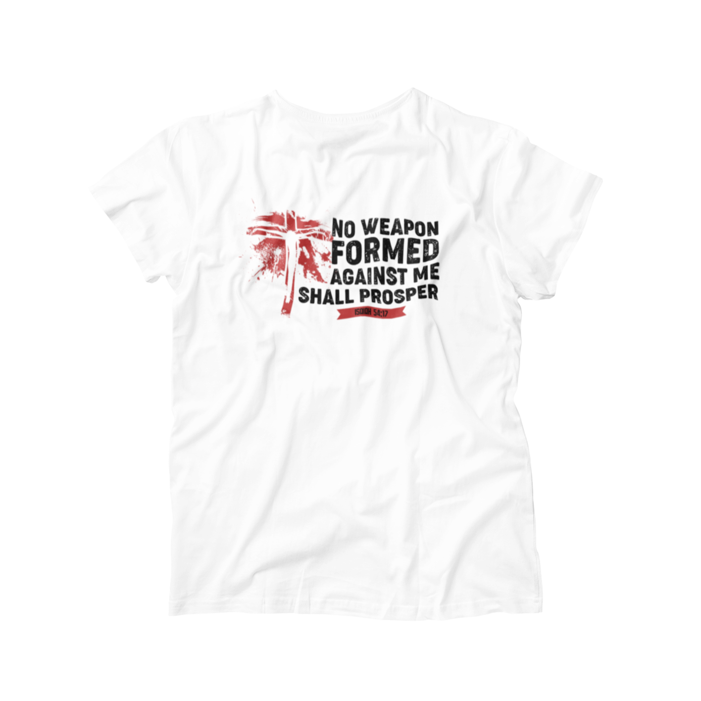 Isaiah 54:17 Bible Verse No Weapon Formed Against Me Shall Prosper Premium Shirt